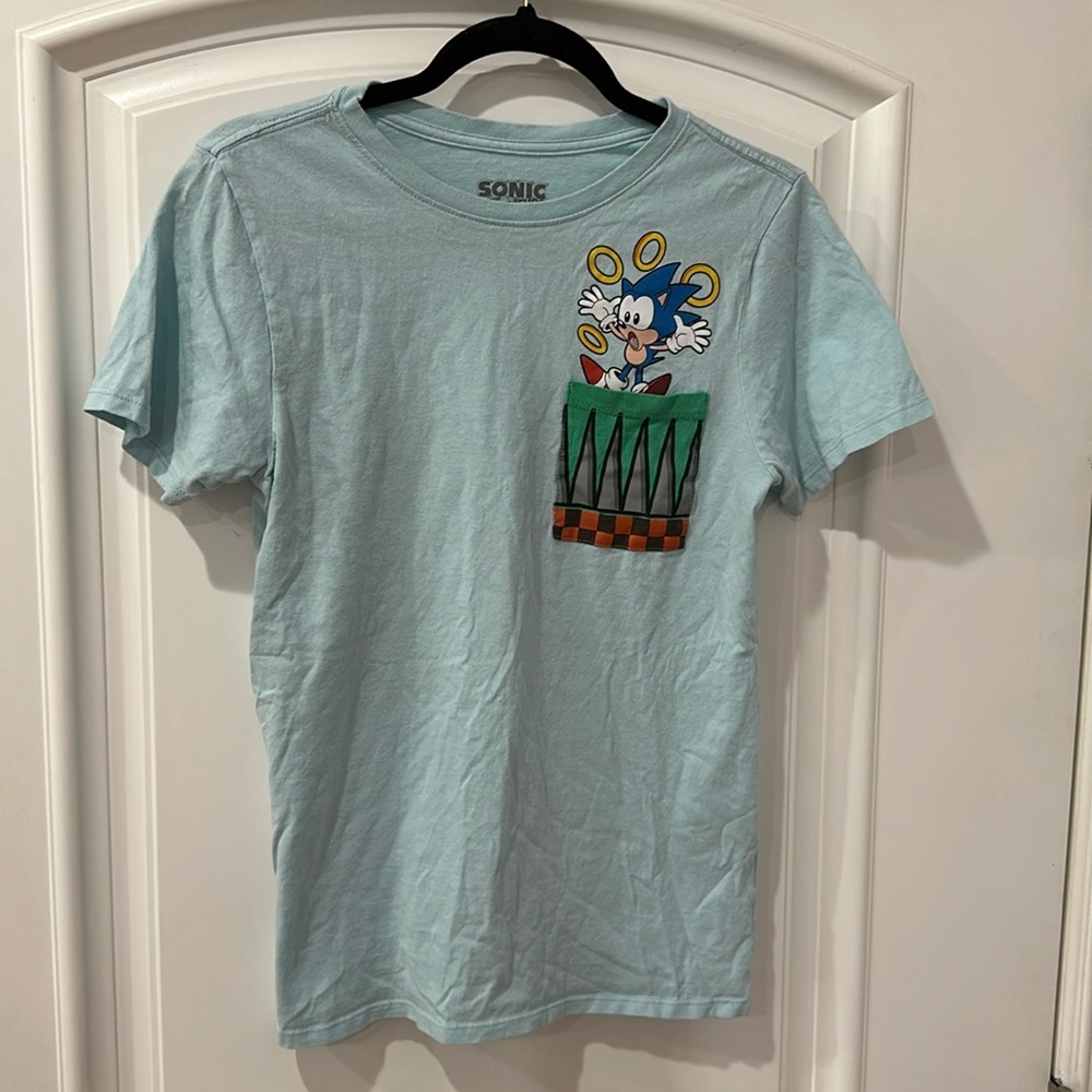 Sonic The Hedgehog cotton shirt size XL